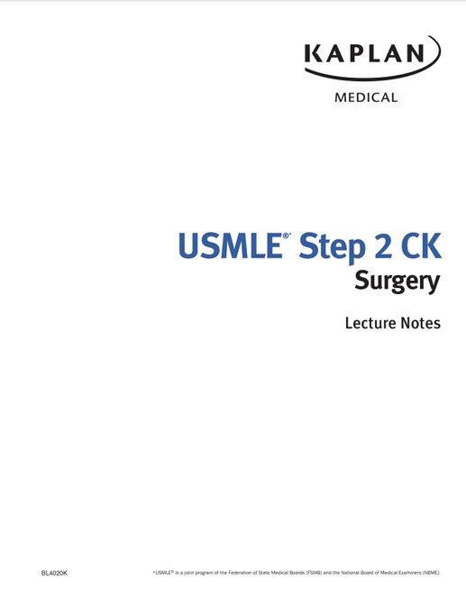 Kaplan Medical Surgery